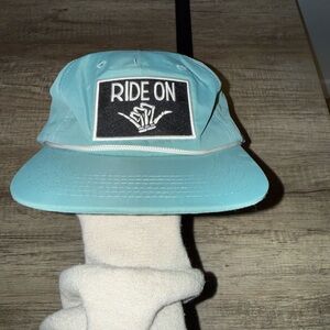 “Ride On” Blue Hat